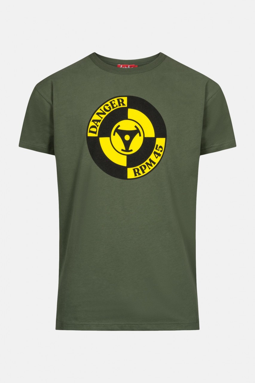 Derbe Danger Herren T-Shirt Oliv RPM 45