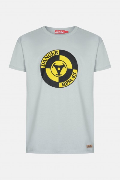 Derbe Danger Herren T-Shirt Quarry Grau RPM 45