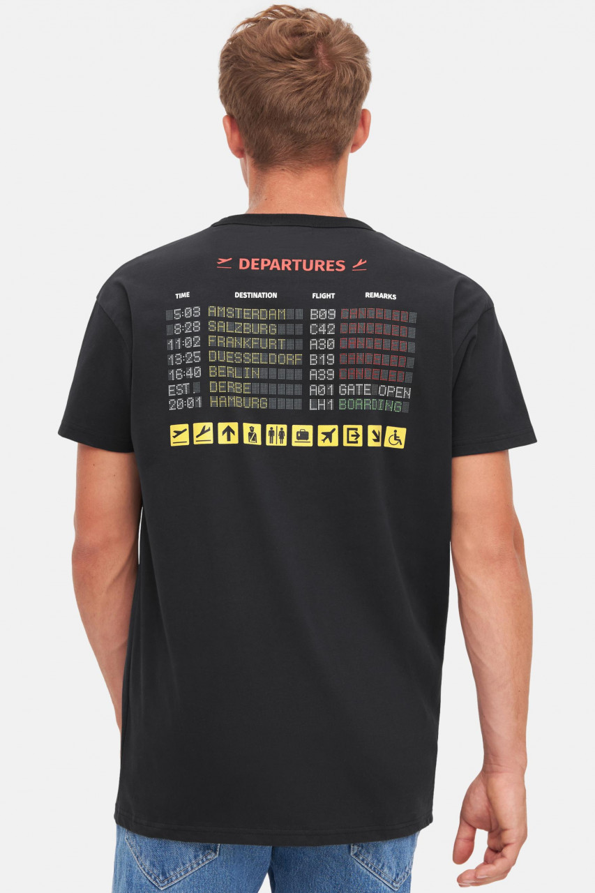 Derbe T-Shirt Derbe Air Herren Schwarz