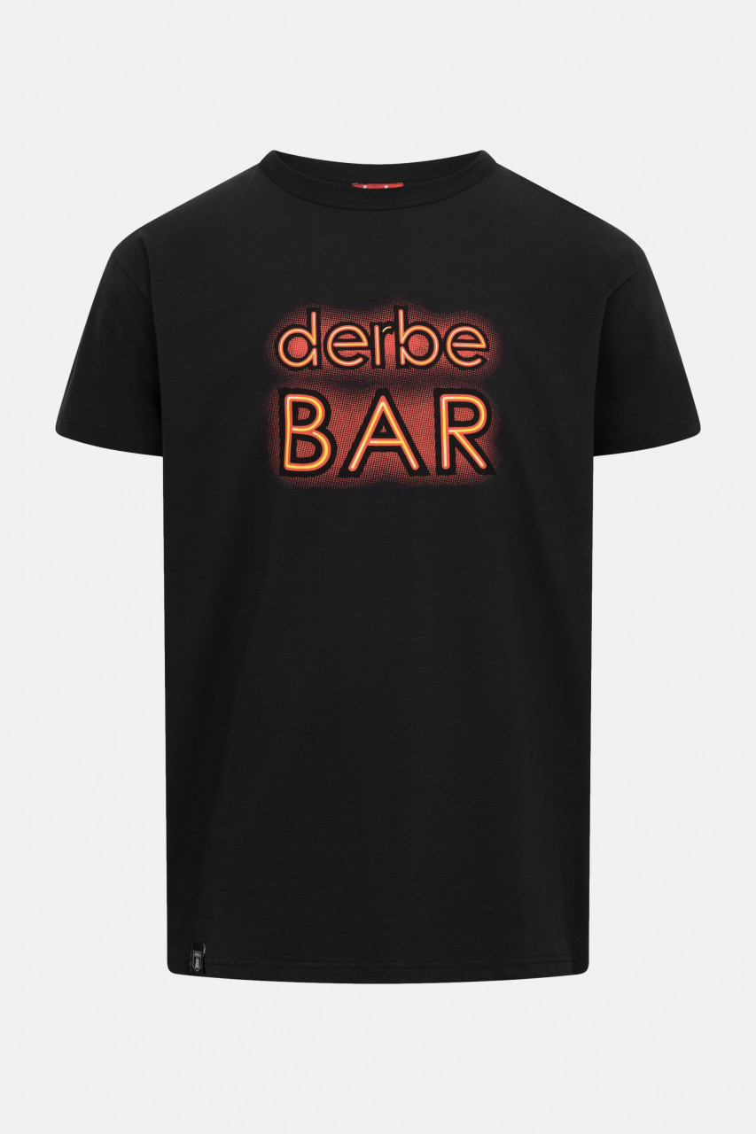 Derbe T-Shirt Bar Herren T-Shirt Schwarz