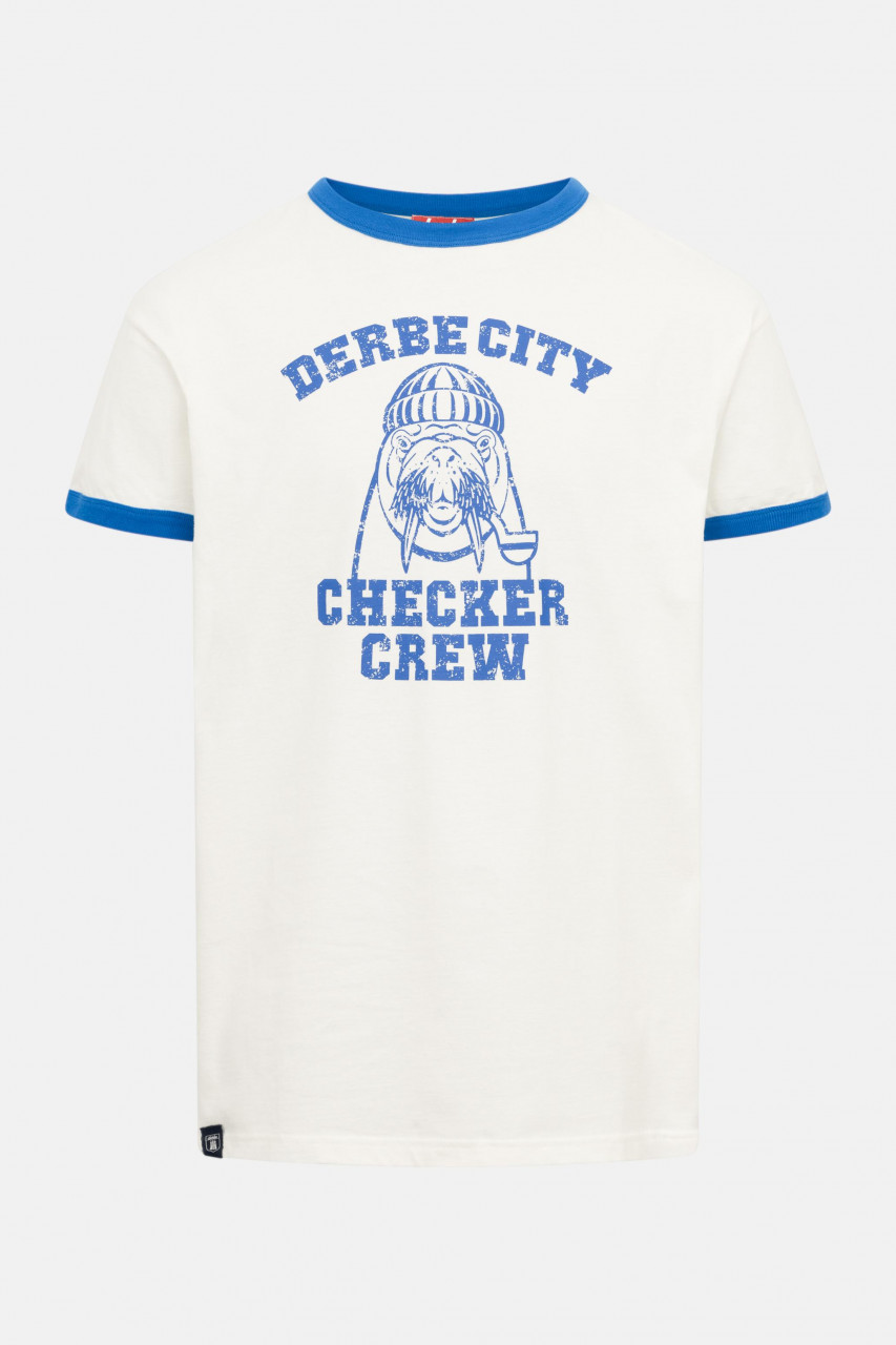 Derbe T-Shirt City Herren Weiß