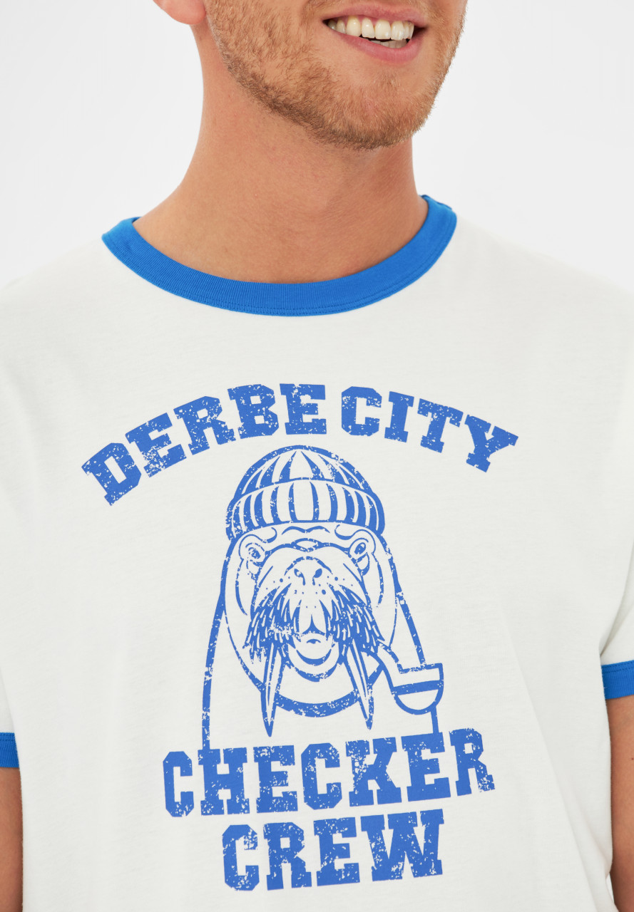 Derbe T-Shirt City Herren Weiß
