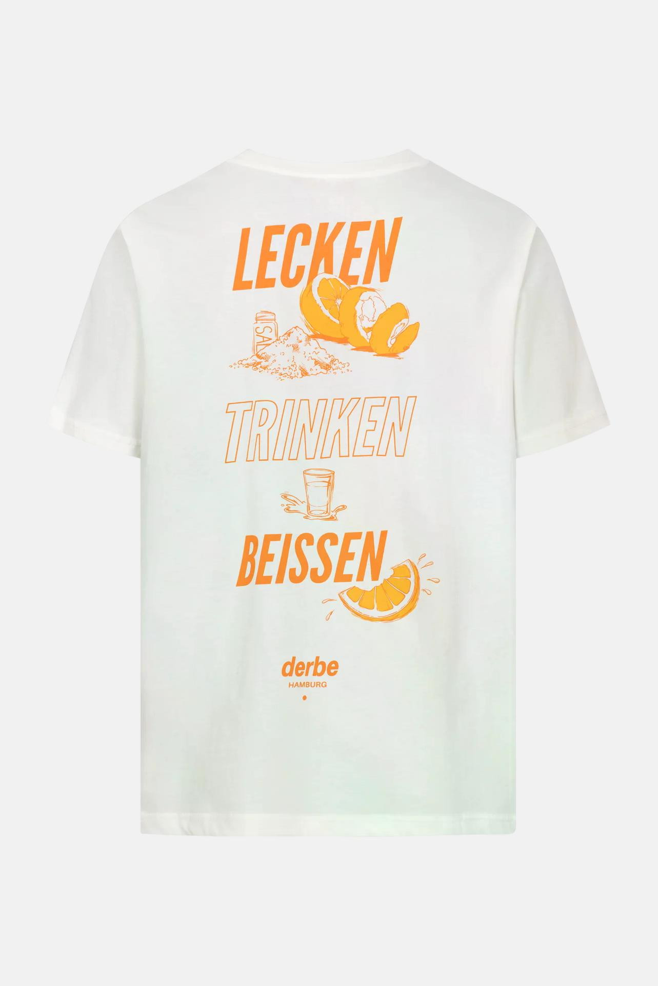 Derbe Festival T-Shirt LTB Unisex Off White GOTS Organic