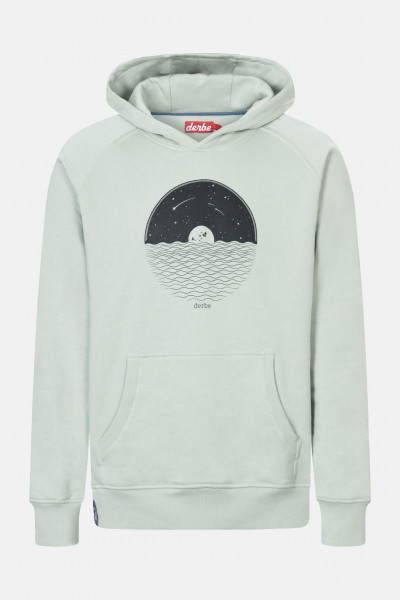 Derbe Plattenmeer Herren Hoodie Grün Derbe Plattenmeer Herren Hoodie Grün