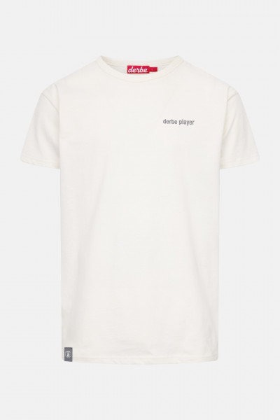 Derbe T-Shirt Derbe Player Herren Weiß