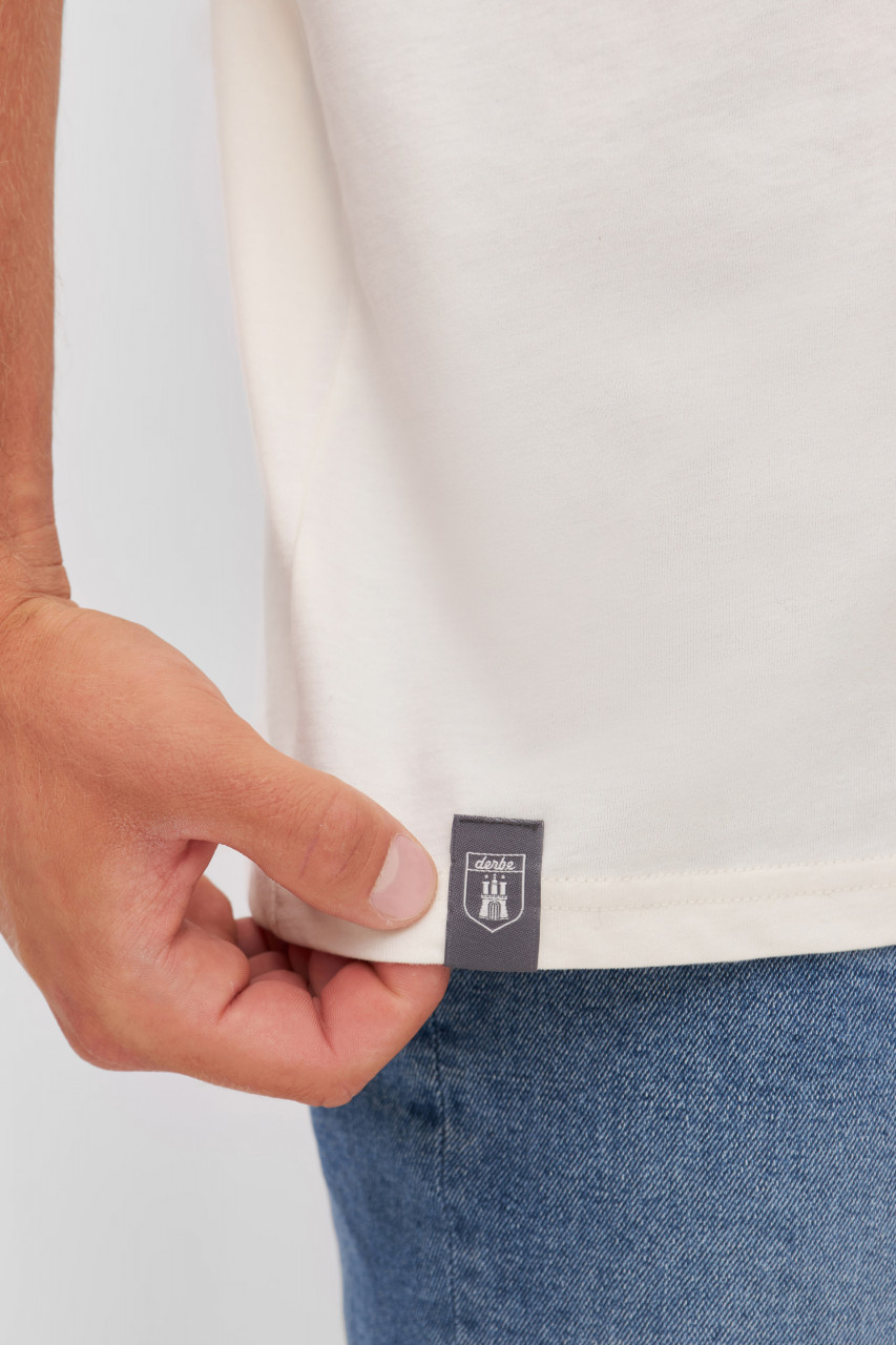 Derbe T-Shirt Derbe Player Herren Weiß