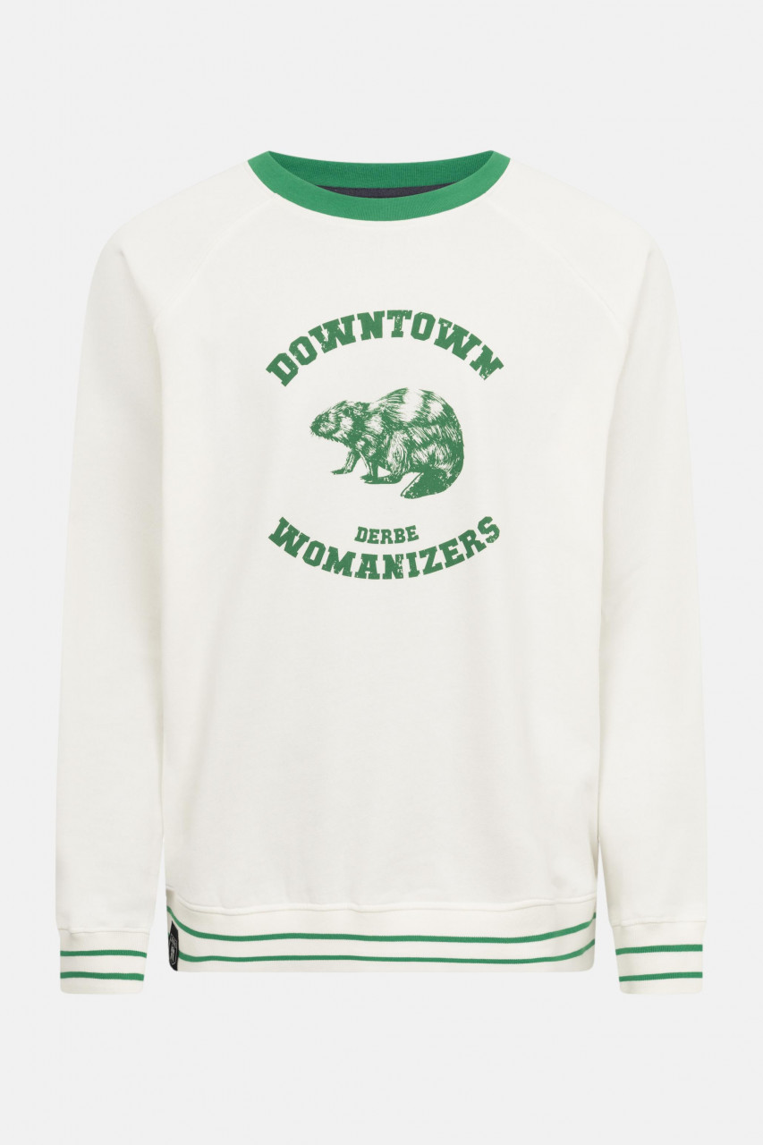 Derbe Sweatshirt Town Herren Grün