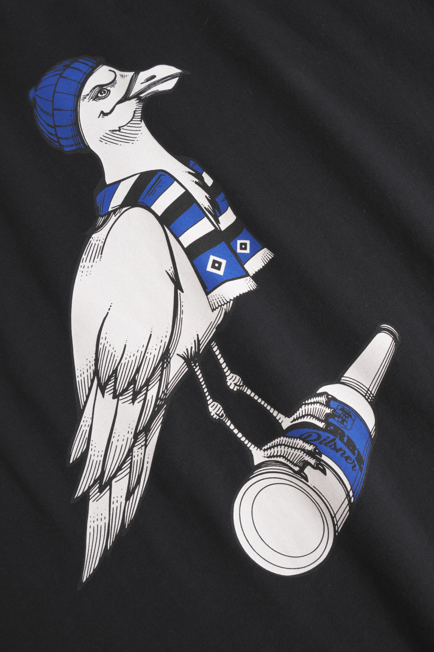 Derbe x HSV Möwe T-Shirt Schwarz HSV Fanartikel