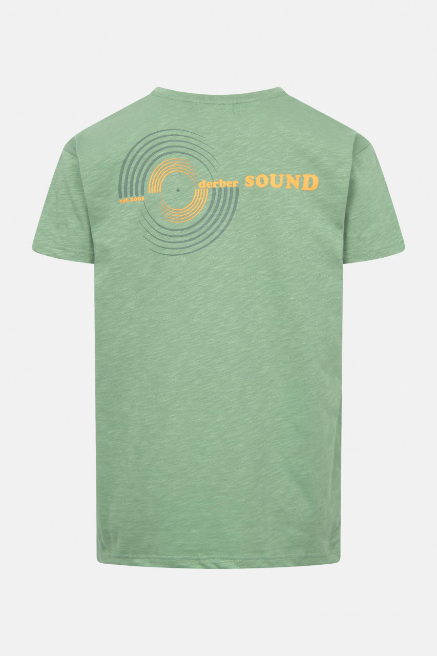 Derbe T-Shirt Derber Sound Herren Grün