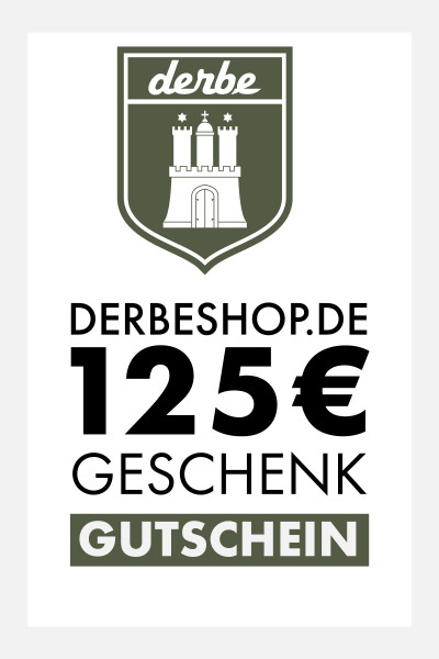 DERBESHOP Geschenkgutschein 125 EUR