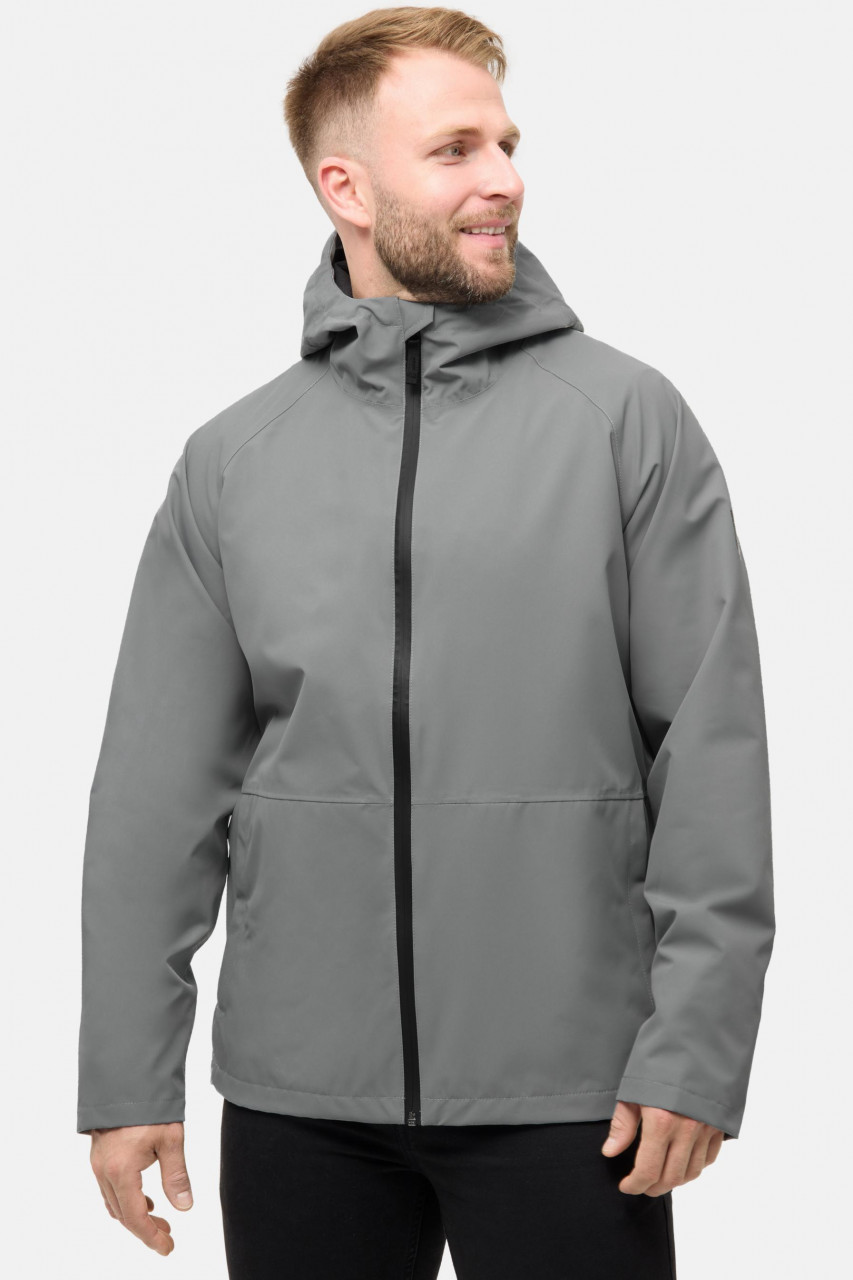 Derbe Übergangsjacke Deutby Herren Grau Wasserdicht