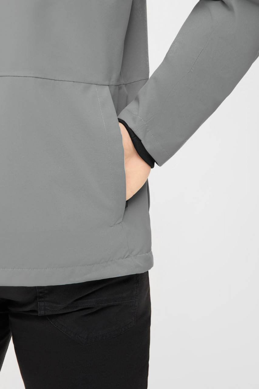 Derbe Übergangsjacke Deutby Herren Grau Wasserdicht