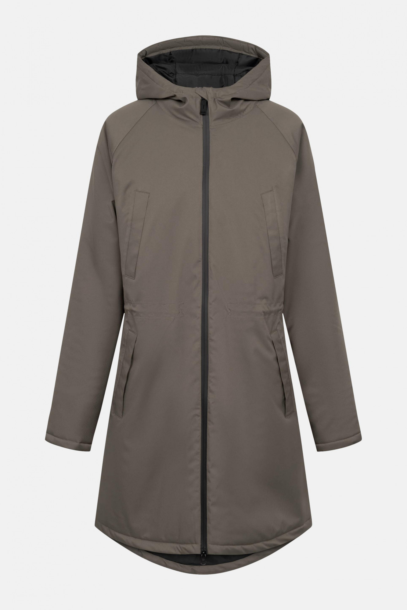 Derbe Winterjacke Deutholm Damen Braun Warm Gefüttert