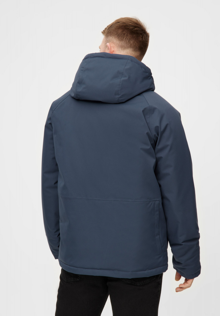 Derbe Winterjacke Deutholm Herren Dunkelblau Warm Gefüttert