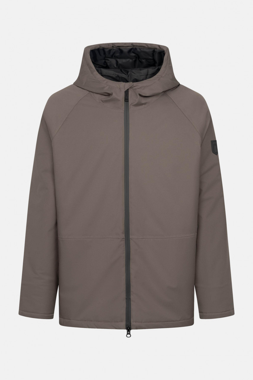 Derbe Winterjacke Deutholm Herren Braun Warm Gefüttert