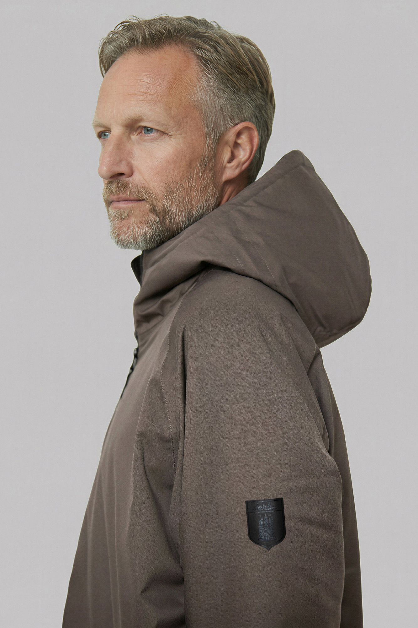 Derbe Winterjacke Deutholm Herren Braun Warm Gefüttert