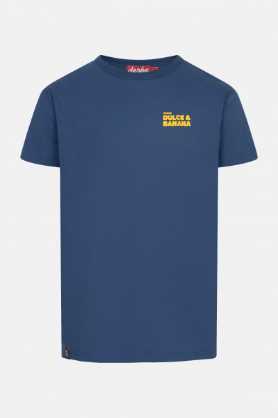 Derbe T-Shirt Dulce Herren Blau GOTS Organic
