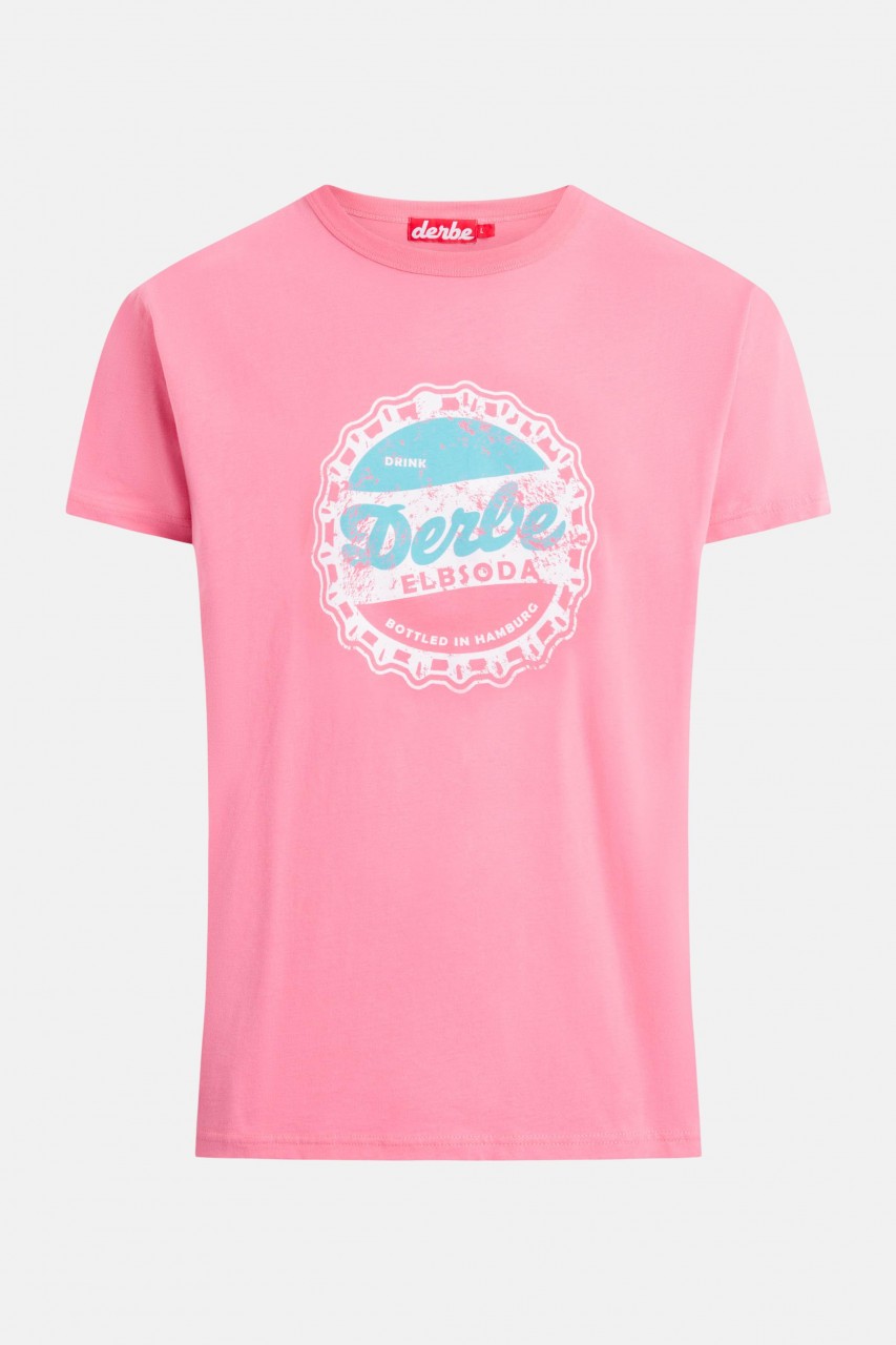 Derbe Elbsoda Herren T-Shirt Bubblegum