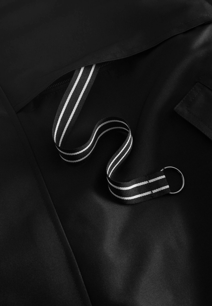 Derbe Winterjacke Fanholm Herren Schwarz Fan Funktion