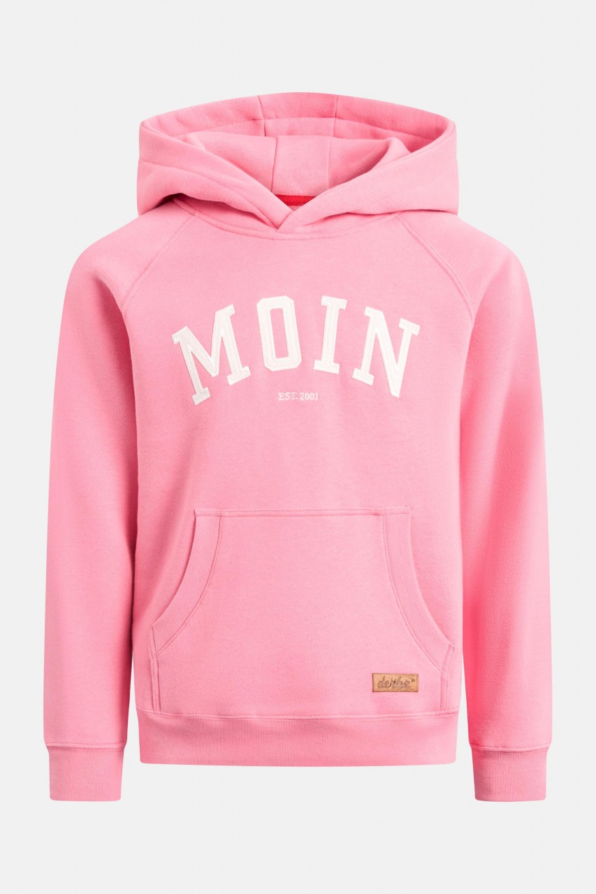 Derbe Favorite Hoody Kids Moin Kinder Kapuzenpullover Bubblegum Pink