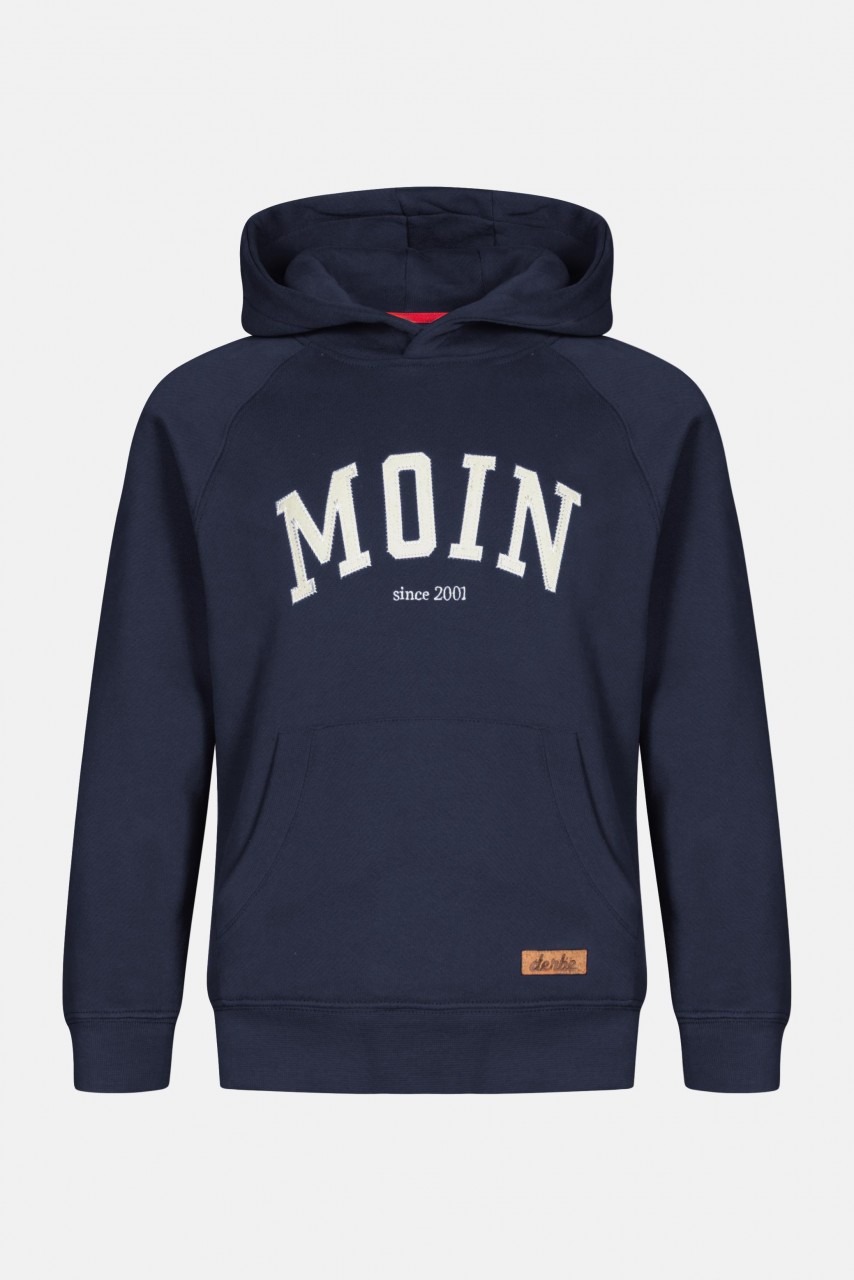 Derbe Kinder Favorite Hoody Kids Kapuzenpullover Dunkelblau Moin