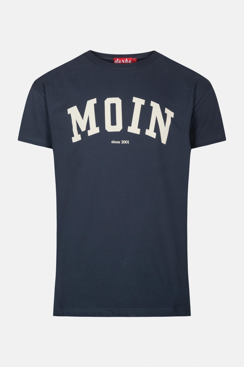 Derbe Moin T-Shirt Favorite Herren Blau