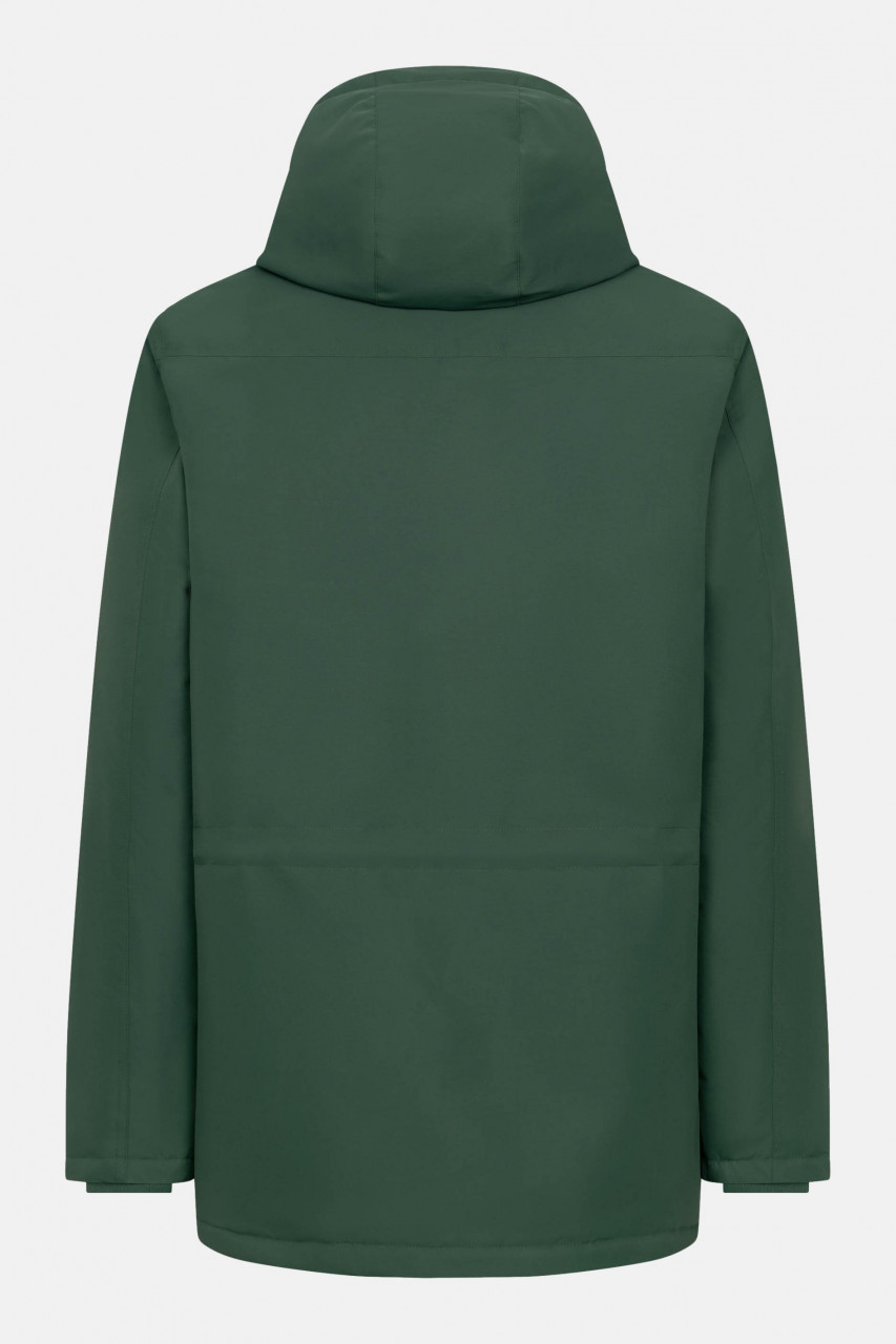 Derbe Winterjacke Festholm Herren Grün Warm Gefüttert