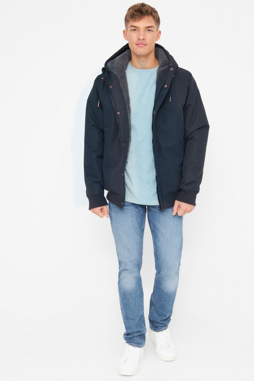 Derbe Winterjacke Festholm Short Herren Dunkelblau