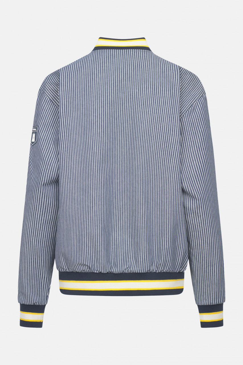 Derbe Bomberjacke Fishers Blousby Damen Blau Weiß Gestreift Blouson
