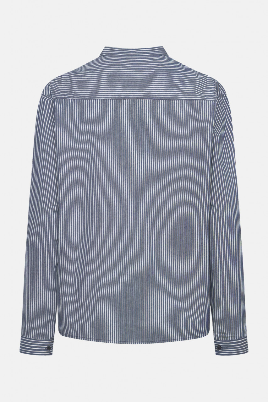 Derbe Fishers Bluse Damen Weiß Blau