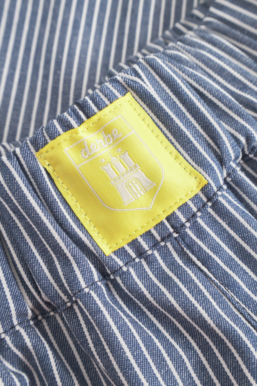 Derbe Shorts Fishers Büx Damen Weiß Blau