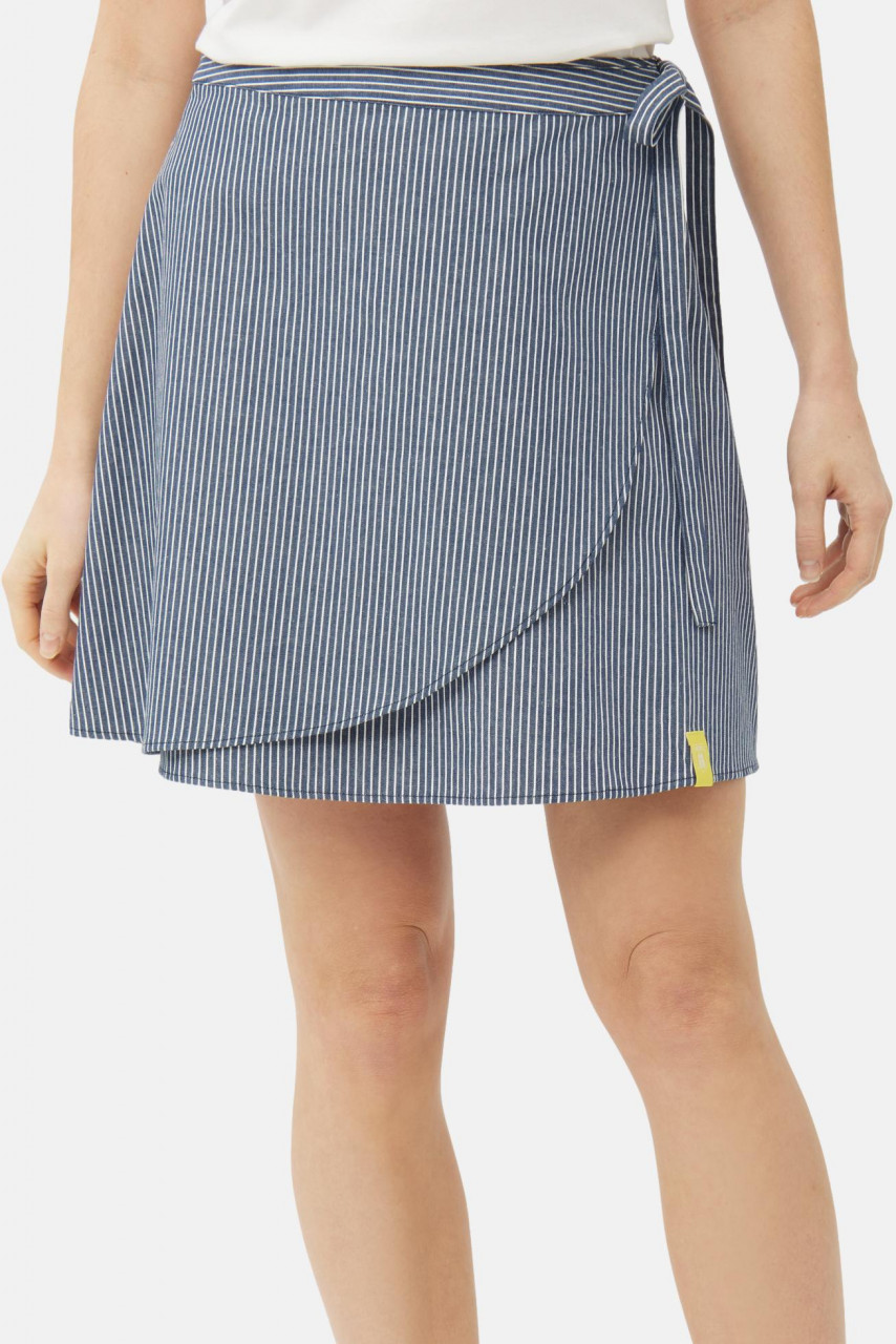 Derbe Wickelrock Fishers Rock Damen Weiß Blau