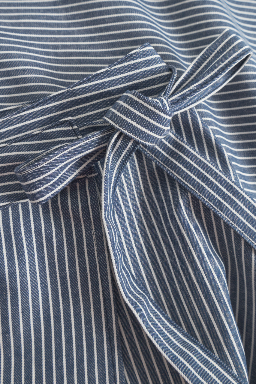 Derbe Wickelrock Fishers Rock Damen Weiß Blau