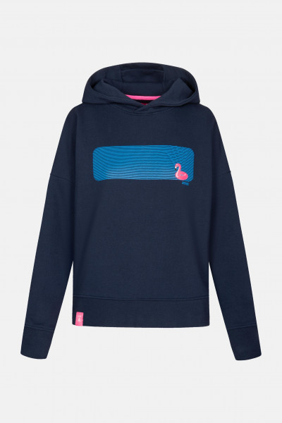 Derbe Flamingo Damen Hoody Navy Dunkelblau Derbe Flamingo Damen Hoody Navy Dunkelblau