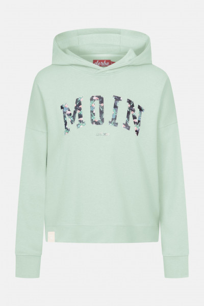 Derbe Flamoin Damen Pullover Hoodie Laurel Green Hellgrün Moin Derbe Flamoin Damen Pullover Hoodie Laurel Green Hellgrün Moin