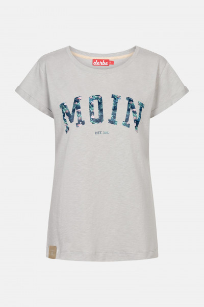 Derbe Flamoin Damen T-Shirt Hellgrau Paloma Derbe Flamoin Damen T-Shirt Hellgrau Paloma