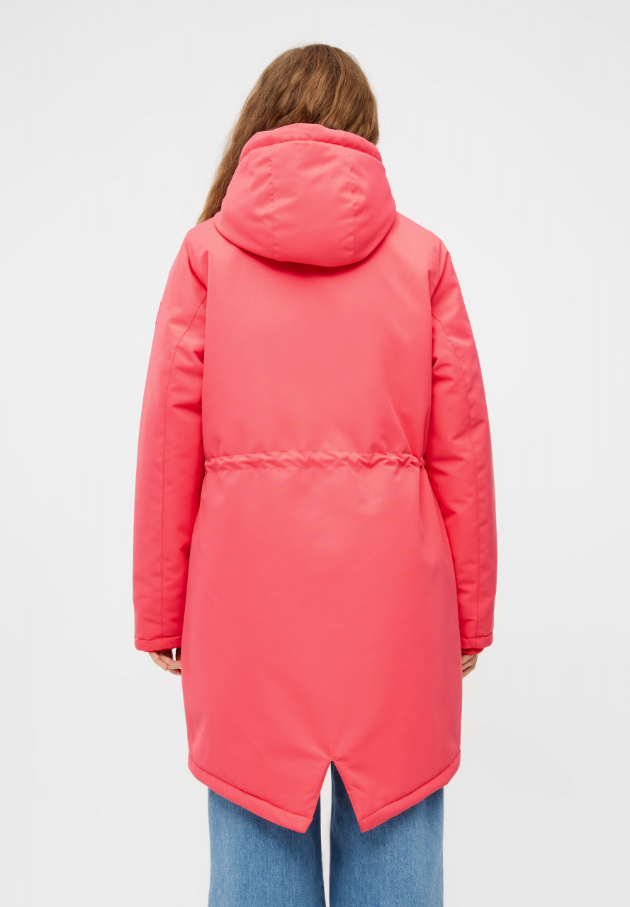 Derbe Winterjacke Friese Festholm 90er Damen Pink Warm Gefüttert