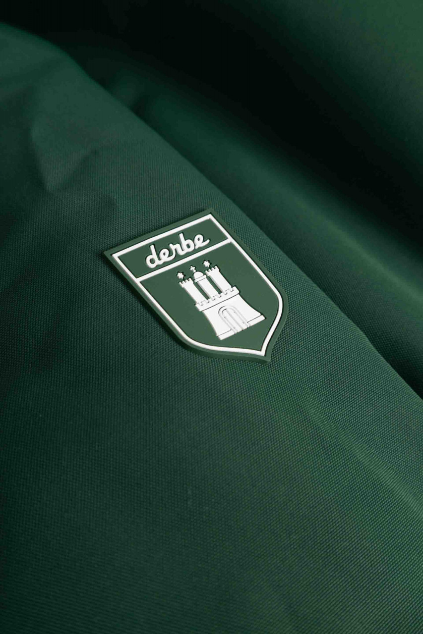 Derbe Winterjacke Friese Festholm Damen Grün Parka
