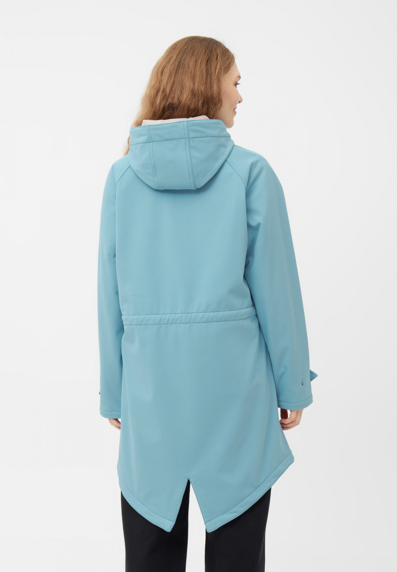 Derbe Softshelljacke Friese Island Damen Türkis Hellblau Übergangsjacke