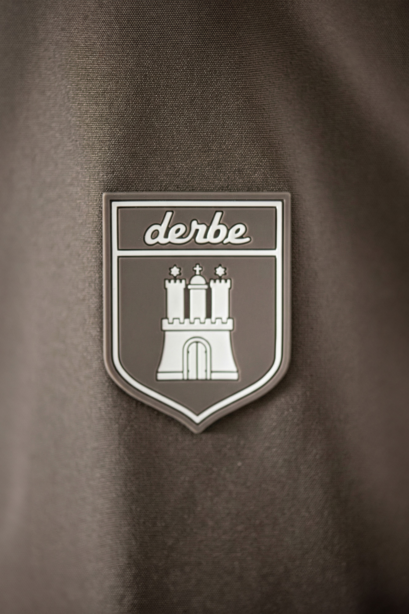 Derbe Softshelljacke Friese Island Damen Braun Übergangsjacke