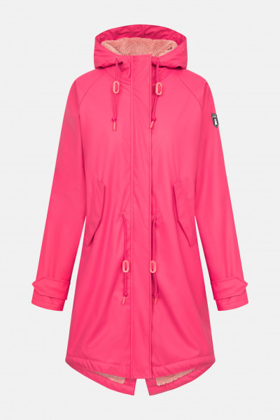 Derbe Regenjacke Friese Tidaholm Damen Pink Gefüttert