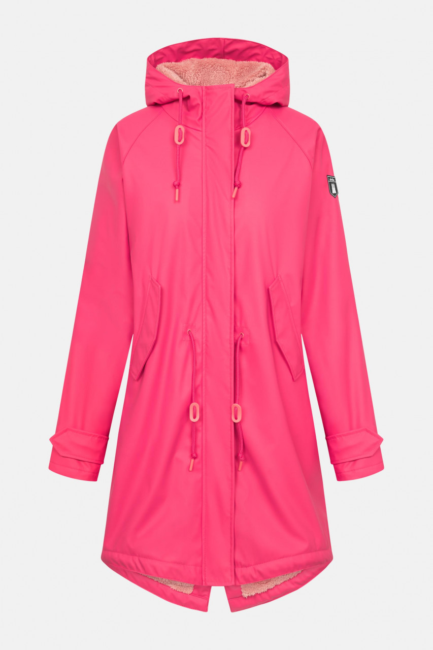 Derbe Regenjacke Friese Tidaholm Damen Pink Gefüttert