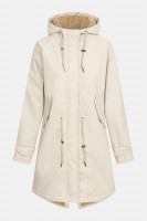 Derbe Regenjacke Friese Tidaholm Damen Beige Gefüttert Derbe
