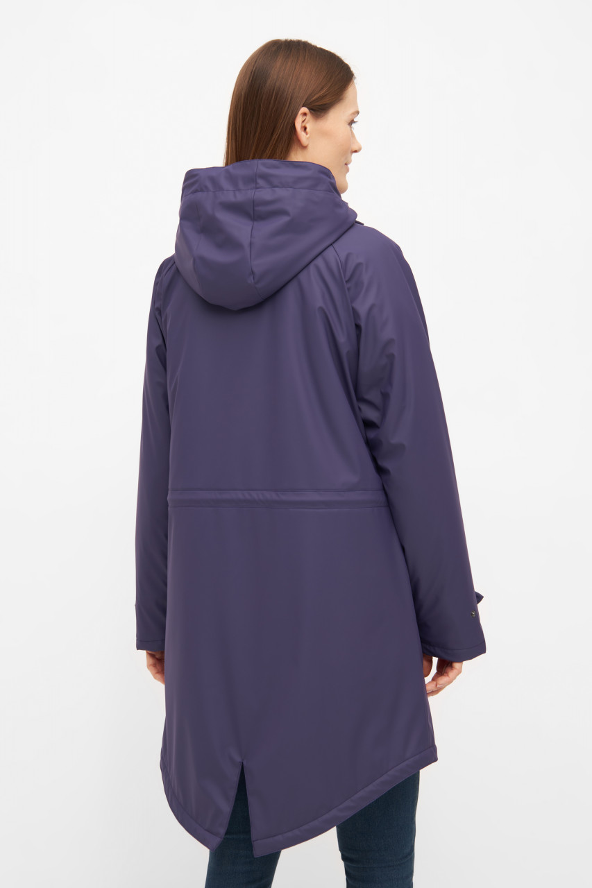 Derbe Regenjacke Friese Tidaholm Damen Lila Gefüttert