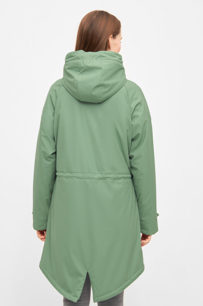 Derbe Regenjacke Friese Tidaholm Leo Damen Hellgrün Gefüttert