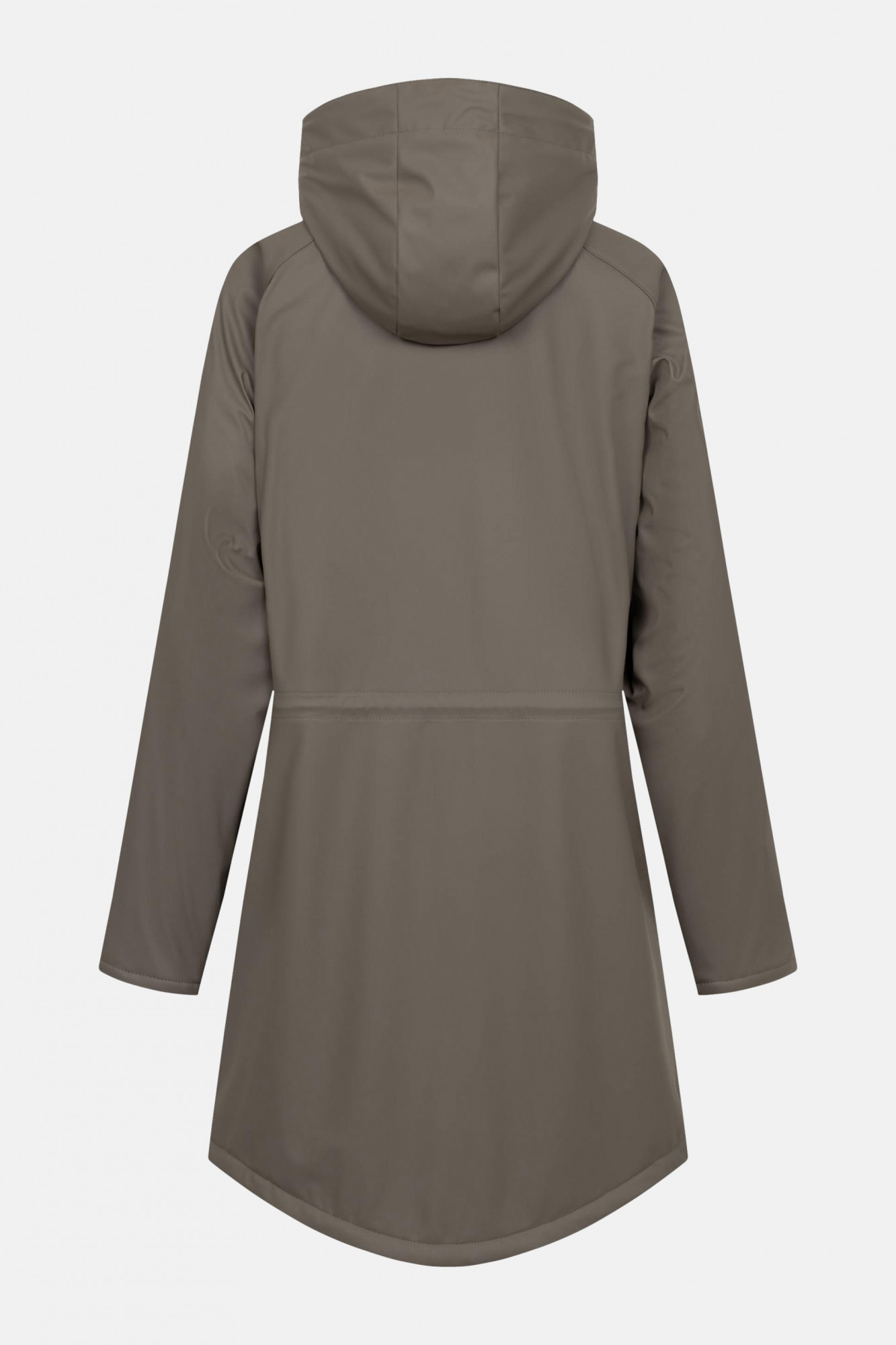 Derbe Regenjacke Friese Tildaholm Damen Braun Gefüttert