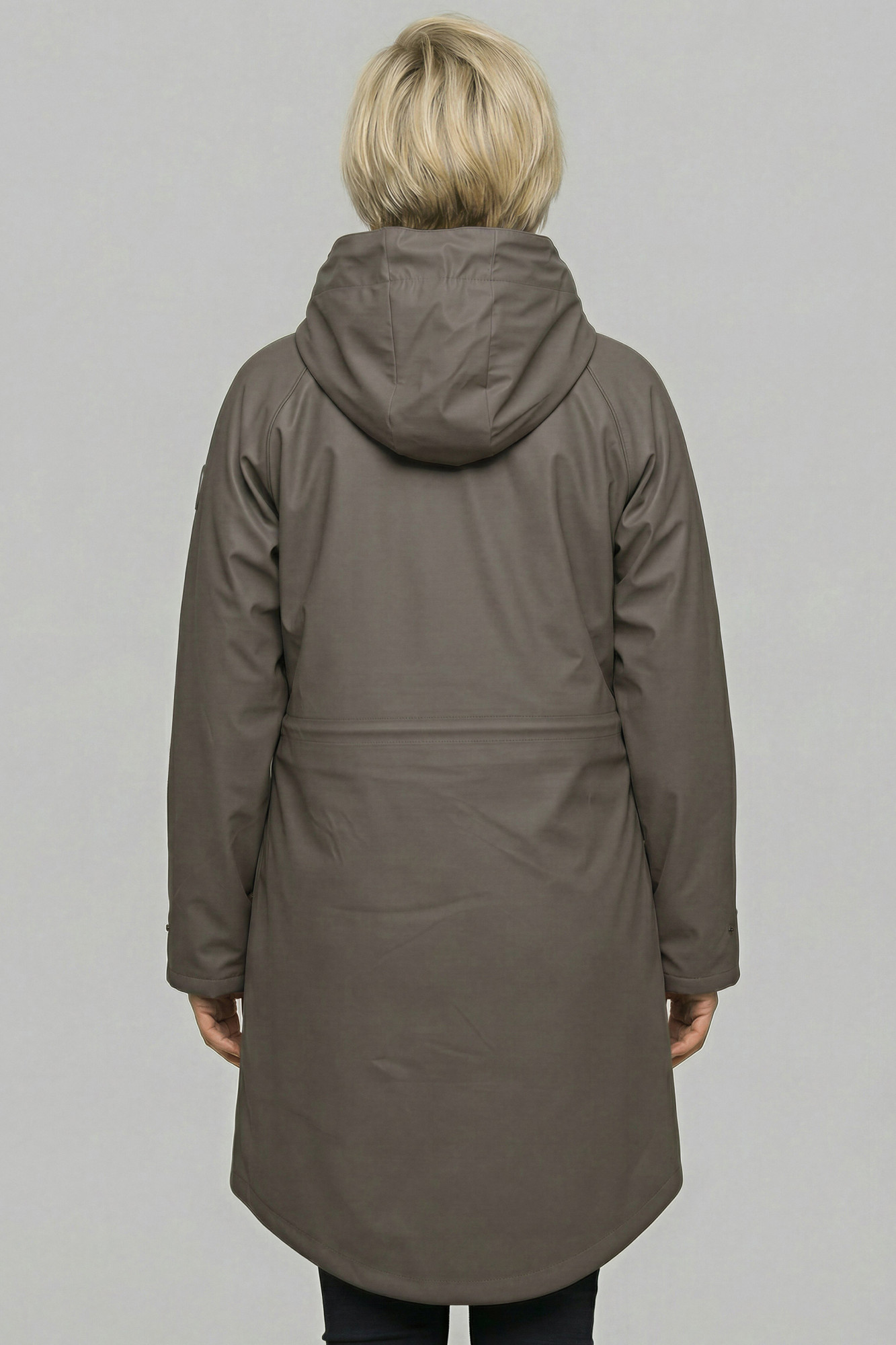 Derbe Regenjacke Friese Tildaholm Damen Braun Gefüttert