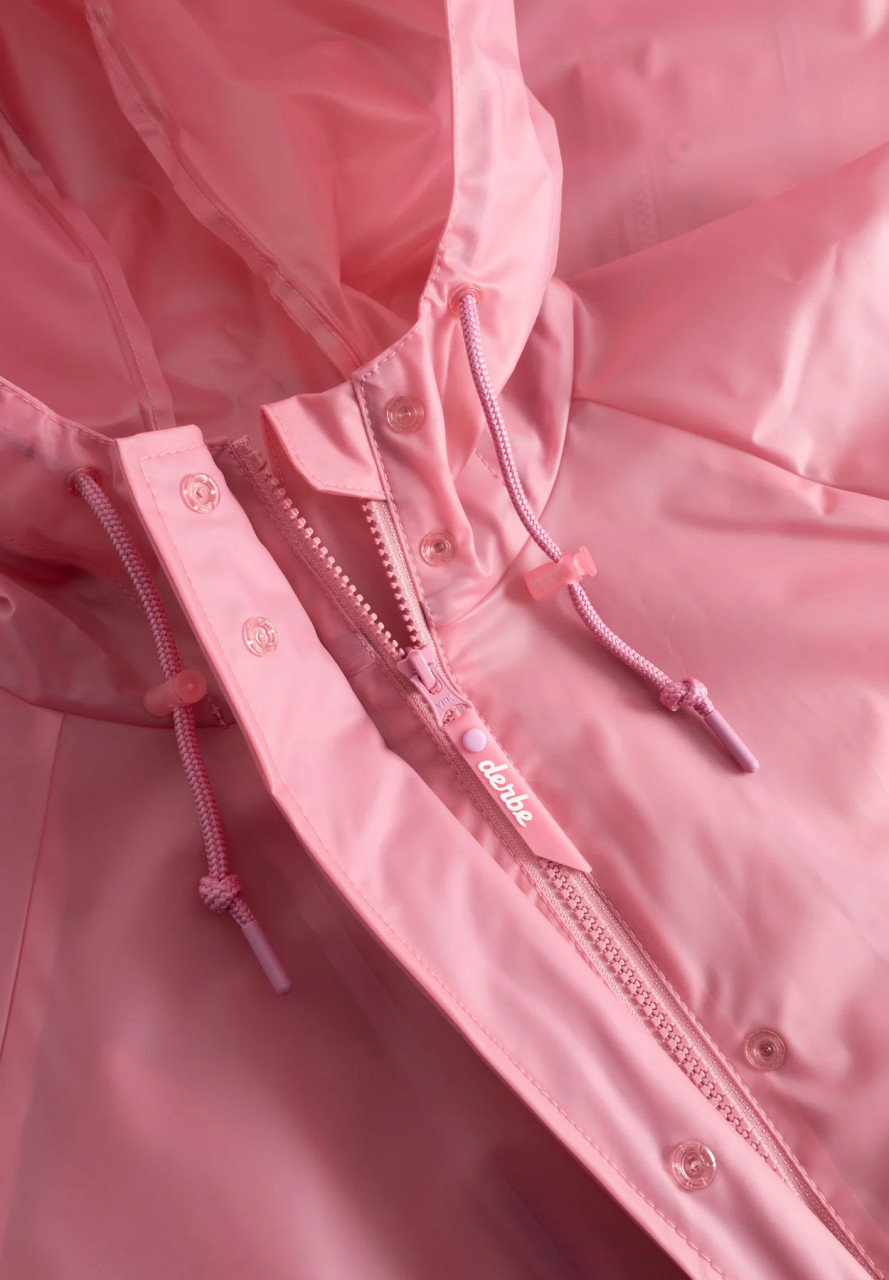 Derbe Regenjacke Friese Traveby Ghost Damen Rosa Pink Durchsichtig