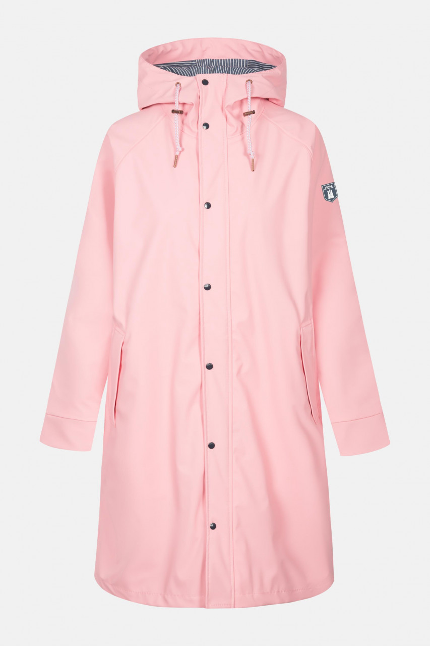 Derbe Friese Wittby Fisher Damen Regenjacke Pink Icing