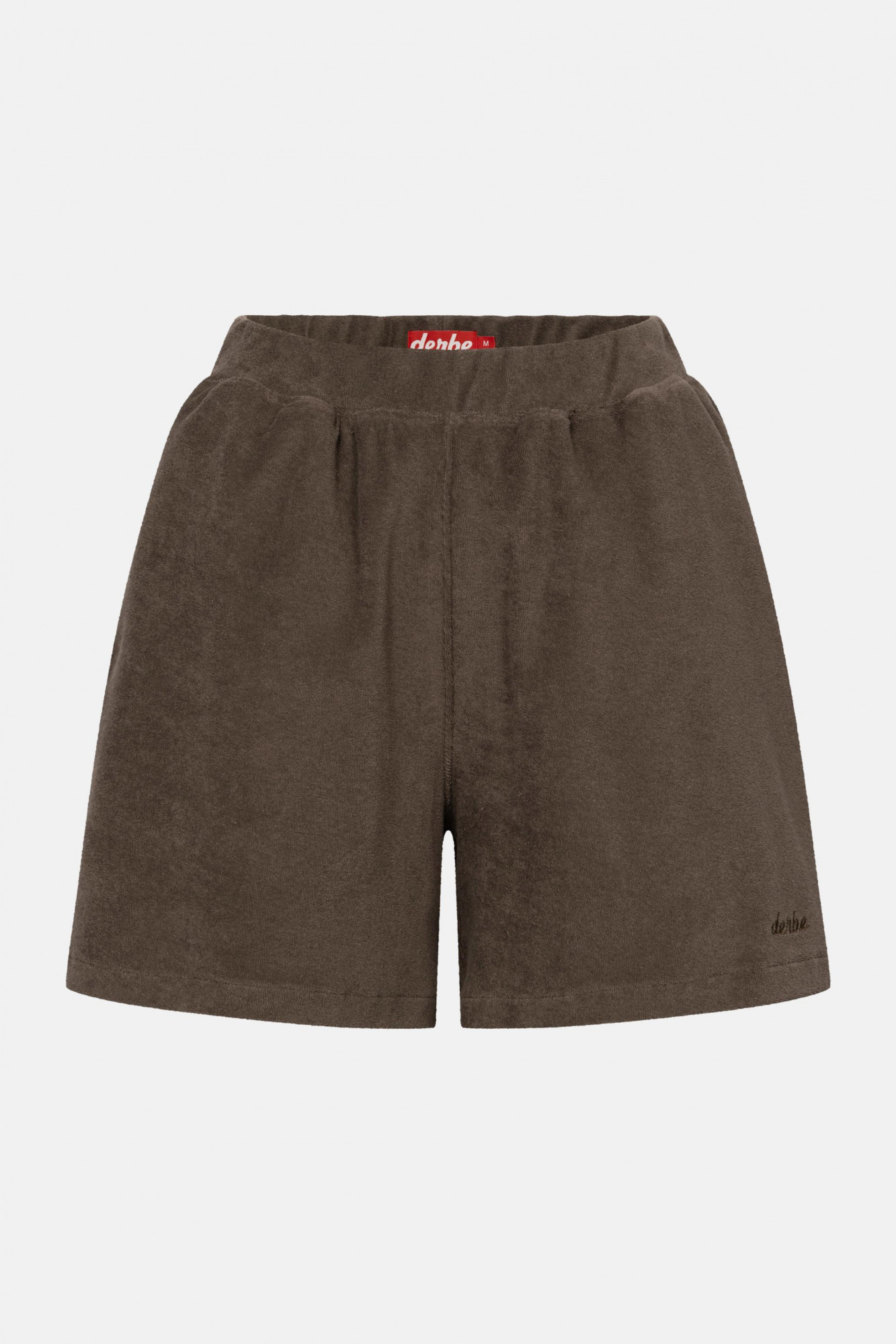 Derbe Shorts Frottee Büx Damen Braun GOTS Organic